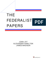 Federalist Papers Reprint
