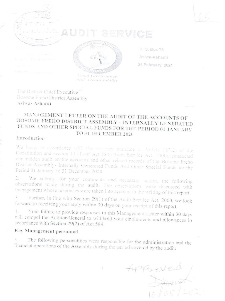 AUDIT-REPORT-IGF | PDF