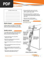 3-Point Contact Rule - Staircases & Ladders. | PDF