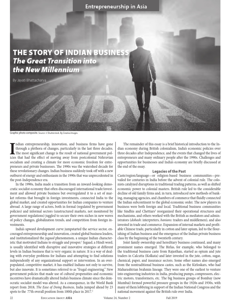 Evolution of Indian Business Post-1990s | PDF | Venture Capital ...
