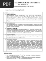 Soft Computing Methods