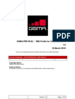 GSMA PRD IR.92 - "IMS Profile For Voice and SMS" 1.0 18 March 2010
