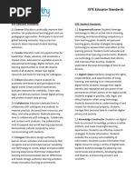 ISTE Standards for Students and Educators 2024 | PDF | Learning | Teachers
