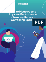 How to Measure and Improve Performance of Meeting Rooms in Coworking Spaces