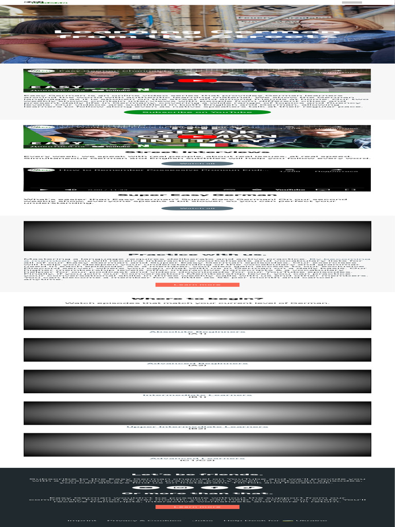 Easy German Pdf German Language Linguistics