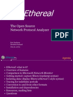 Ethereal: The Open Source Network Protocol Analyzer