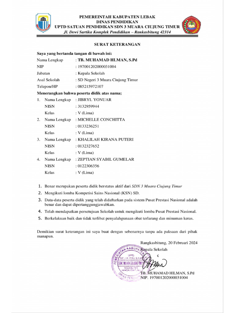 Link Pendaftaran Osn 2025