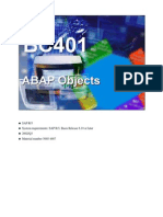 ABAP Objects Training Material