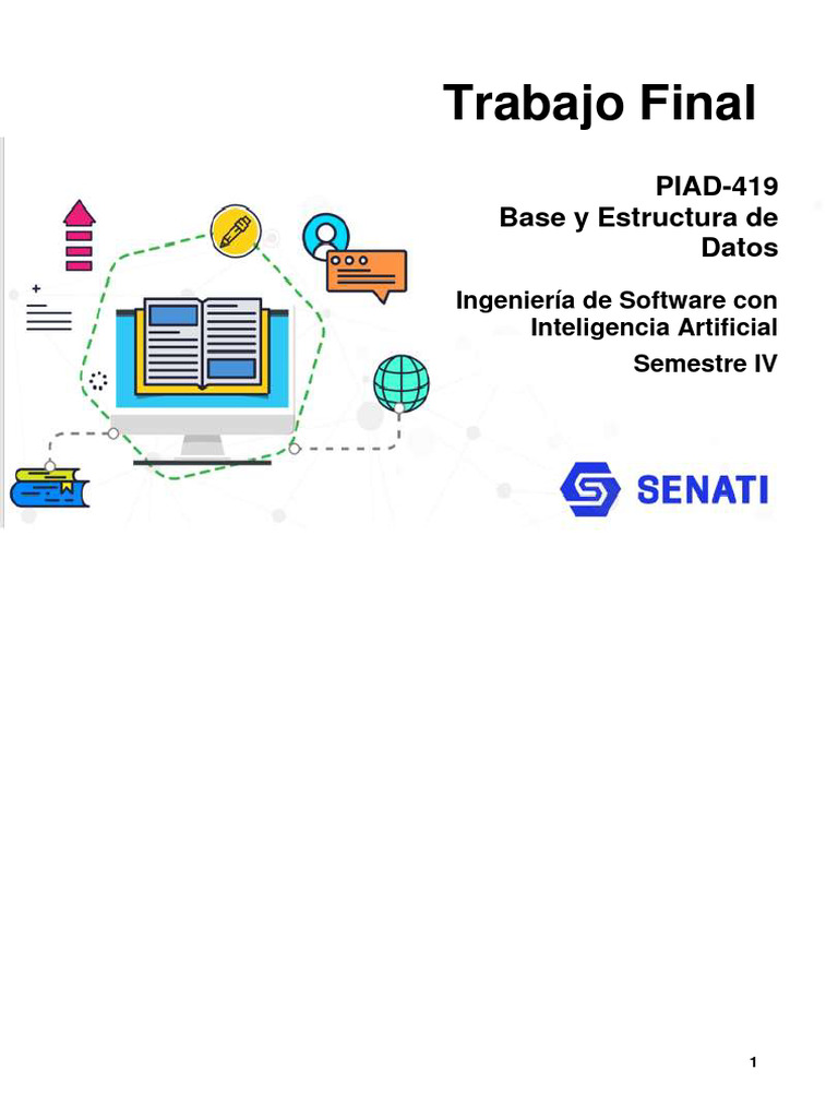 Piad-419 Trabajofinal | PDF | SQL | Bases de datos