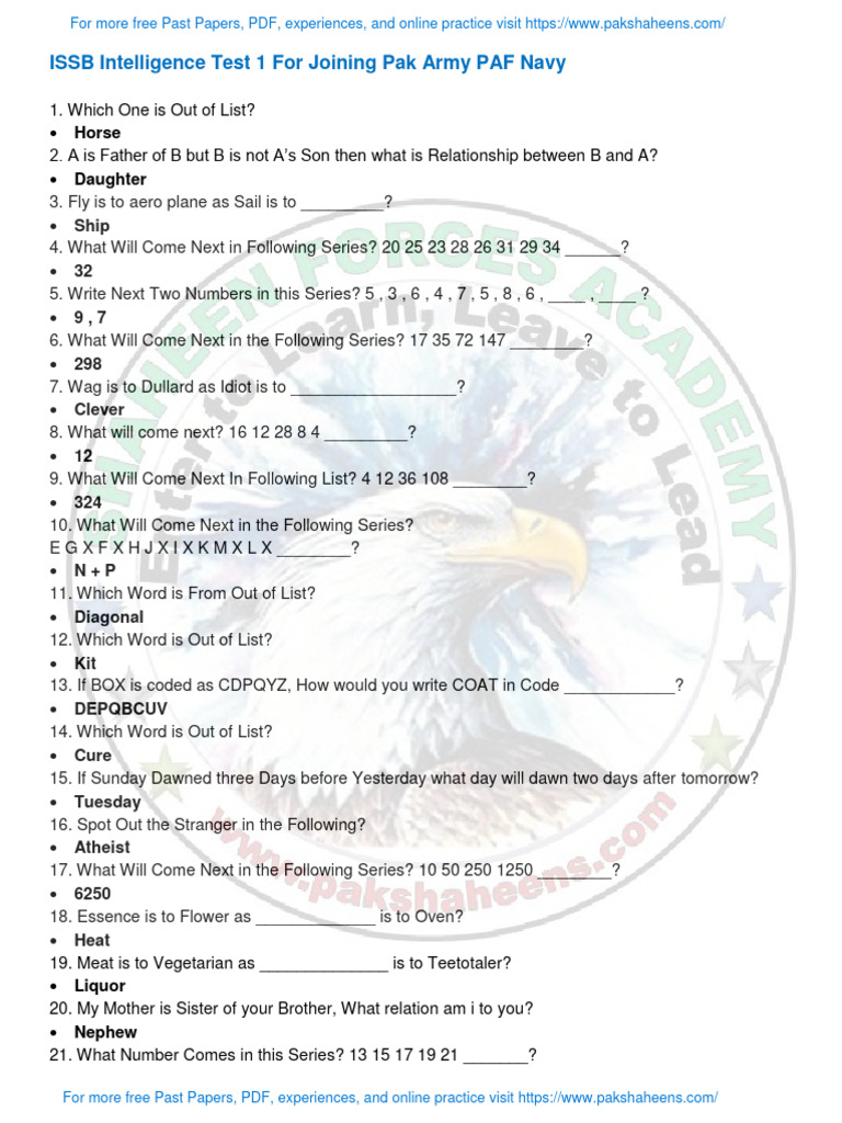Verbal Intelligence Test Quiz | PDF | Interest | Bonds (Finance)