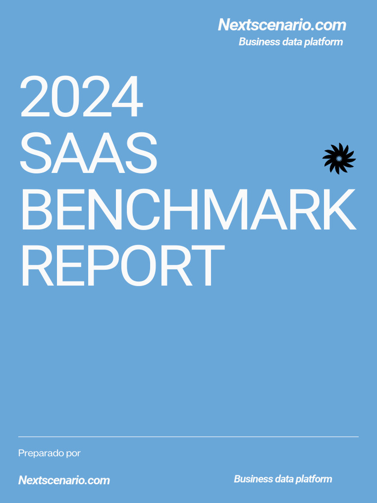 SAAS Benchmark2024 | PDF | Software como servicio | Porcentaje