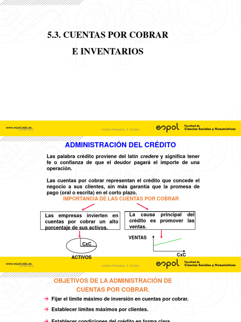 Administración de Cuentas por Cobrar | PDF | Crédito | Finanzas y dinero