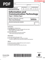 ICT 0417 Past Papers Compilation | PDF | Computing