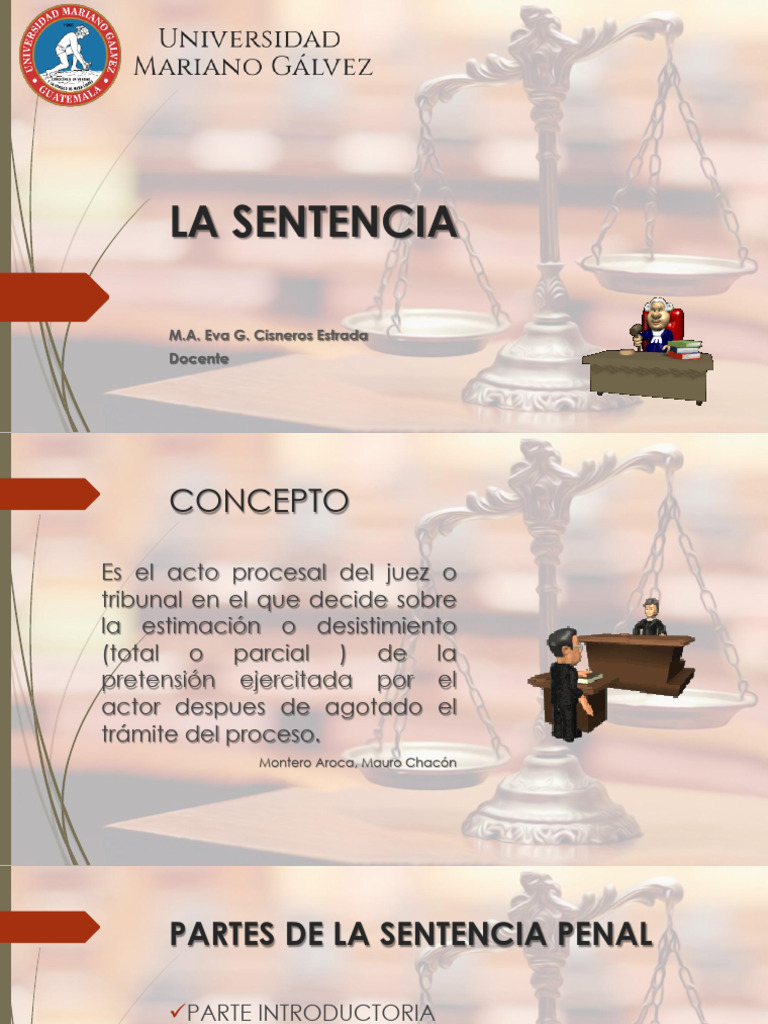 La Sentencia | Descargar gratis PDF | Sentencia (ley) | Justicia