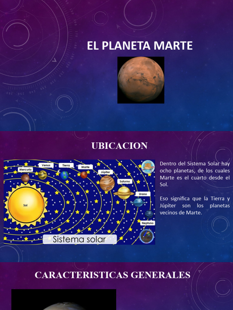 El Planeta Marte | PDF