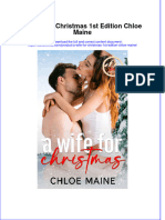 Instant Download Ebook of A Wife For Christmas 1St Edition Chloe Maine Online Full Chapter PDF