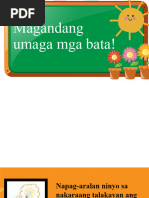 Basahon Sa Kindergarten | PDF