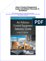 Instant Download Ebook of Air Pollution Control Equipment Selection Guide 3Rd Edition Kenneth C Schifftner Online Full Chapter PDF