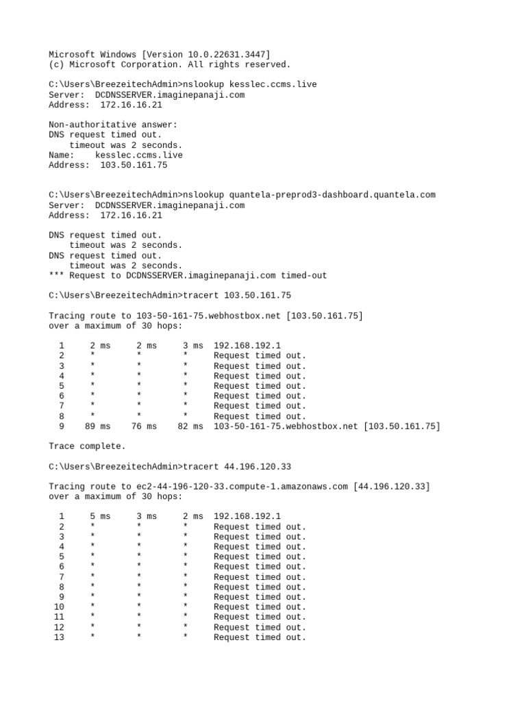 Nslookup pc pdf domain name system internet standards