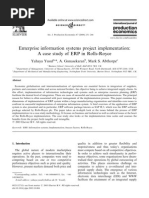 Download Case Study on ERP Implementation-Rolls Royce by Rohan Shah SN73815843 doc pdf