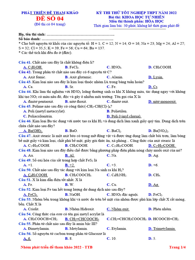 De So 4 | PDF