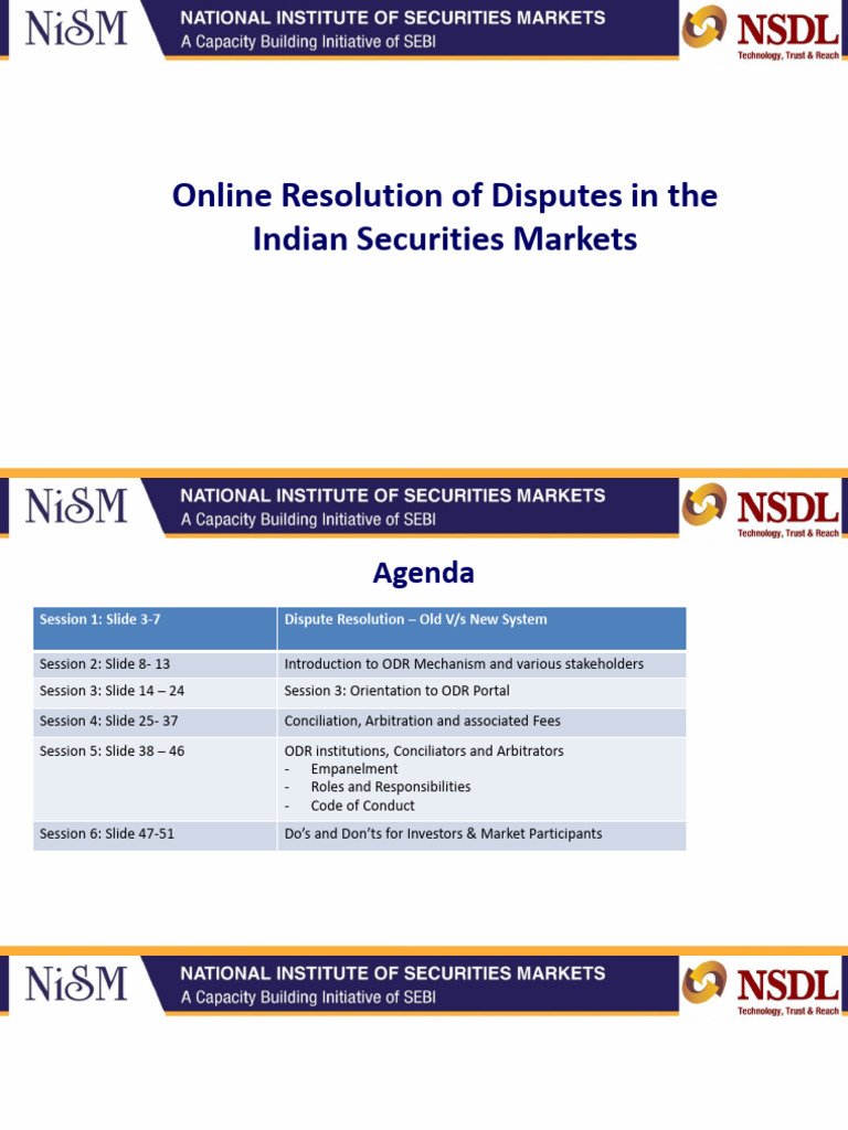Online Dispute Resolution Mechanism Download Free Pdf Arbitral