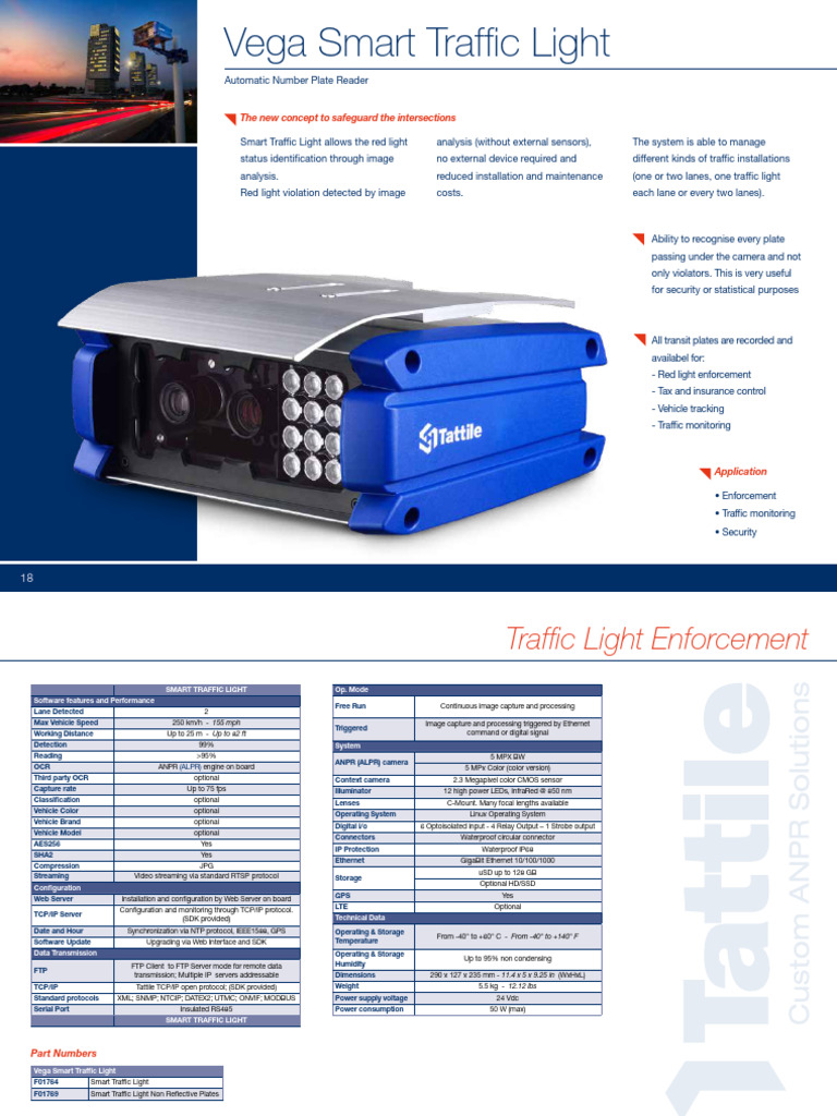 Smart Traffic Light with ANPR Technology | PDF | Traffic Light | File ...
