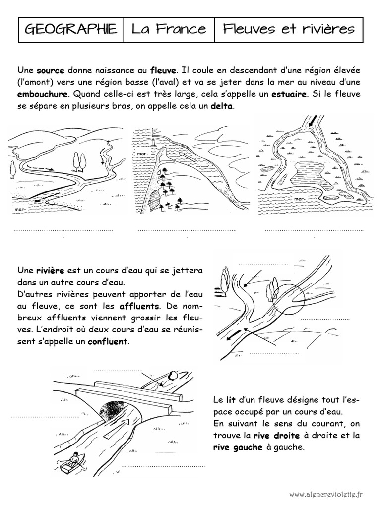 Fleuves et Rivières de France | PDF | Ruisseau | Écologue aquatique