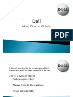 Dell Selling Directly Globally