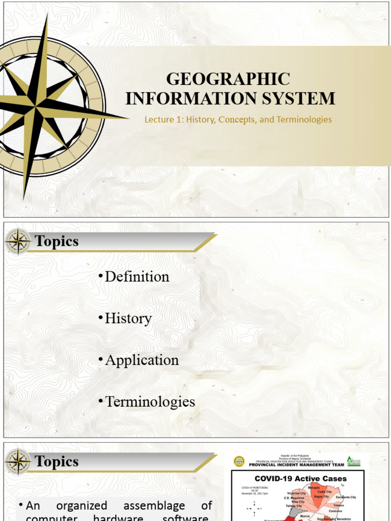 GIS Overview: History and Concepts | PDF | Geographic Information ...