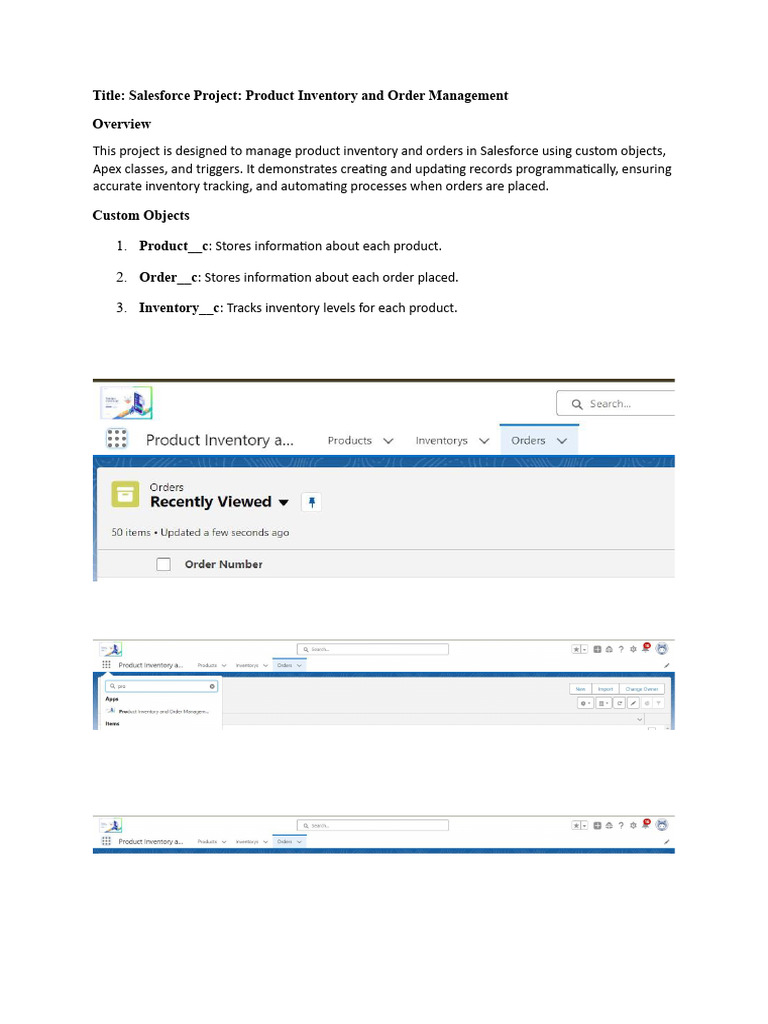 Salesforce Product Order Management Guide | PDF | Necklace