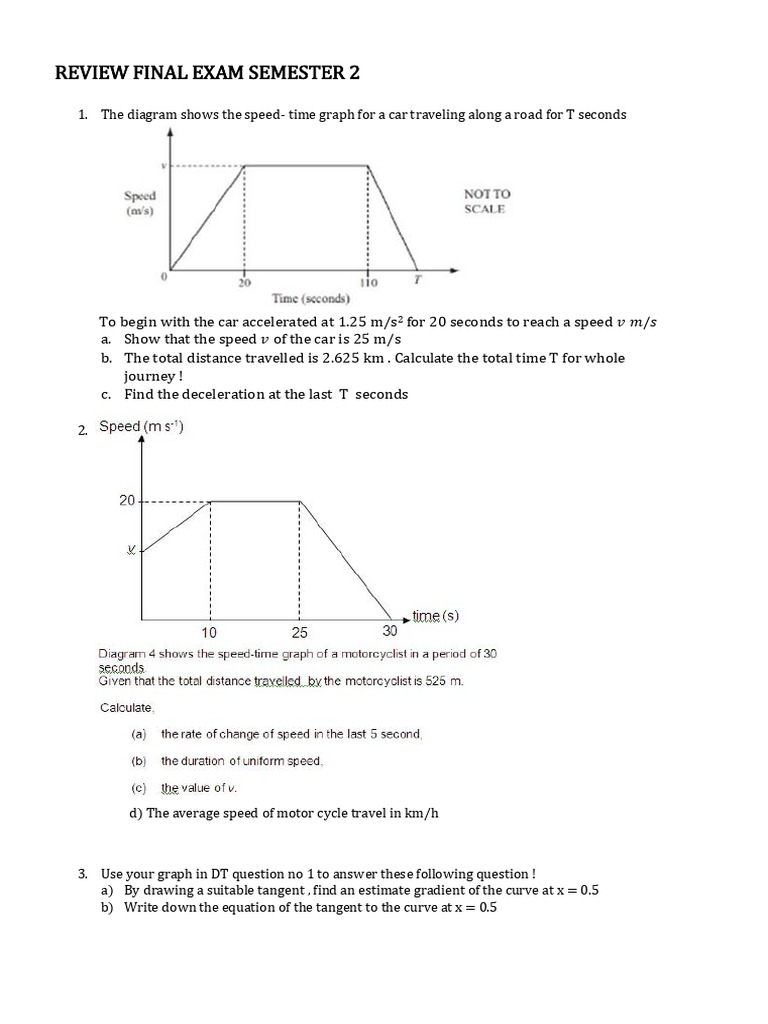 Final Exam Review: Physics & Math Concepts | PDF | Sphere | Tangent
