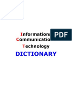 Nformations Ommunications Echnology: Dictionary