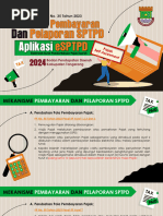 Panduan E-SPTPD untuk Wajib Pajak | PDF