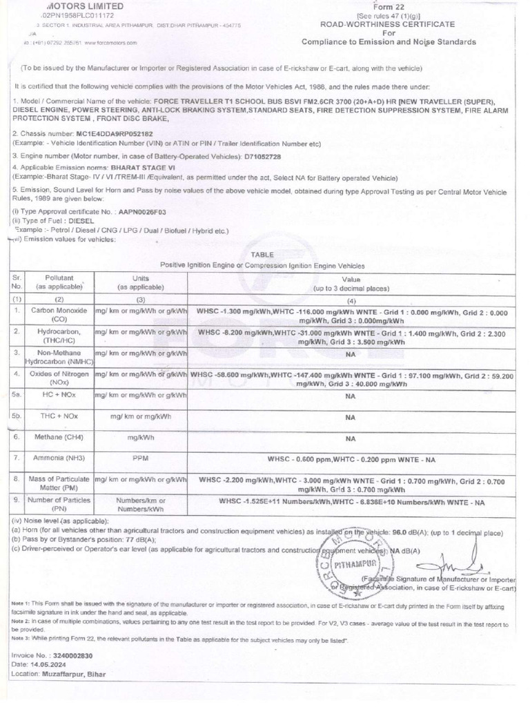 Form 22 | PDF