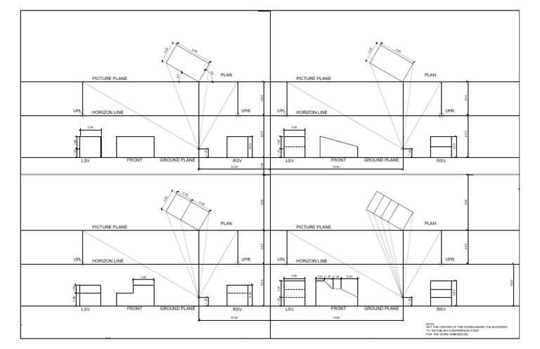Understanding the Picture Plane | PDF | Geometry