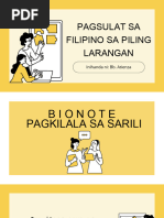 Pagsulat NG Introduction at Background | PDF