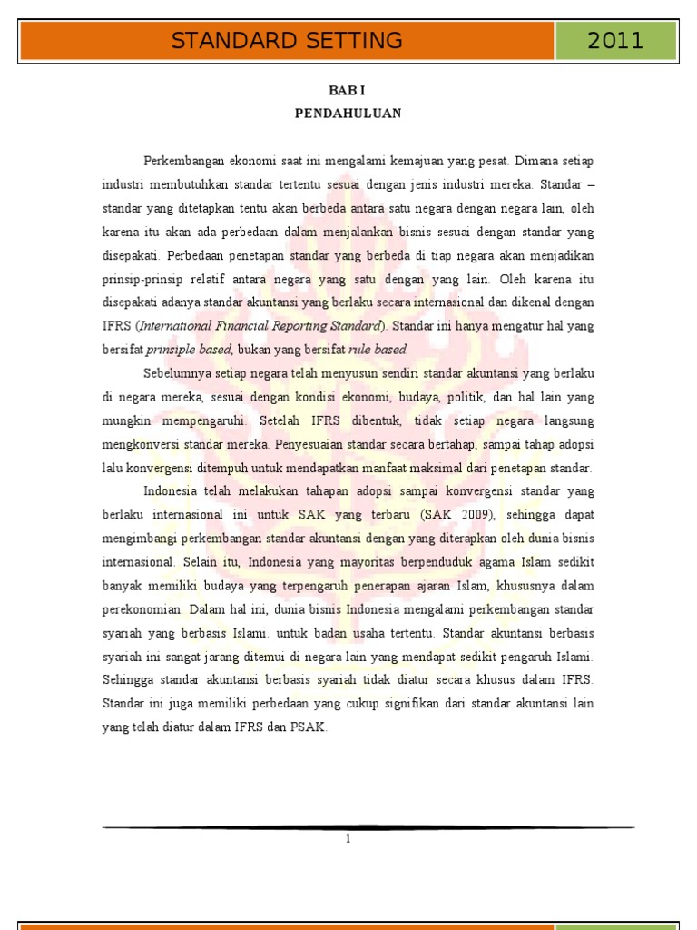 Standard Setting Gabungan Semuanyaaaaa | PDF