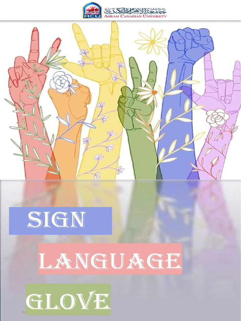 Sign Language Glove Project Overview | PDF