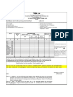 EPF Form 3A Contribution Card