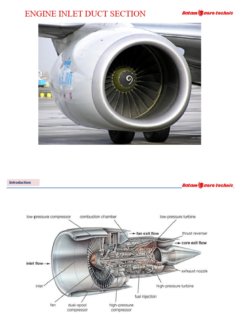 Aircraft Engine Inlet Duct Overview | PDF | Gases | Internal Combustion ...