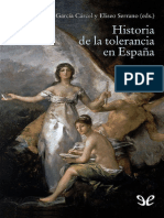 Historia de la tolerancia en Espana