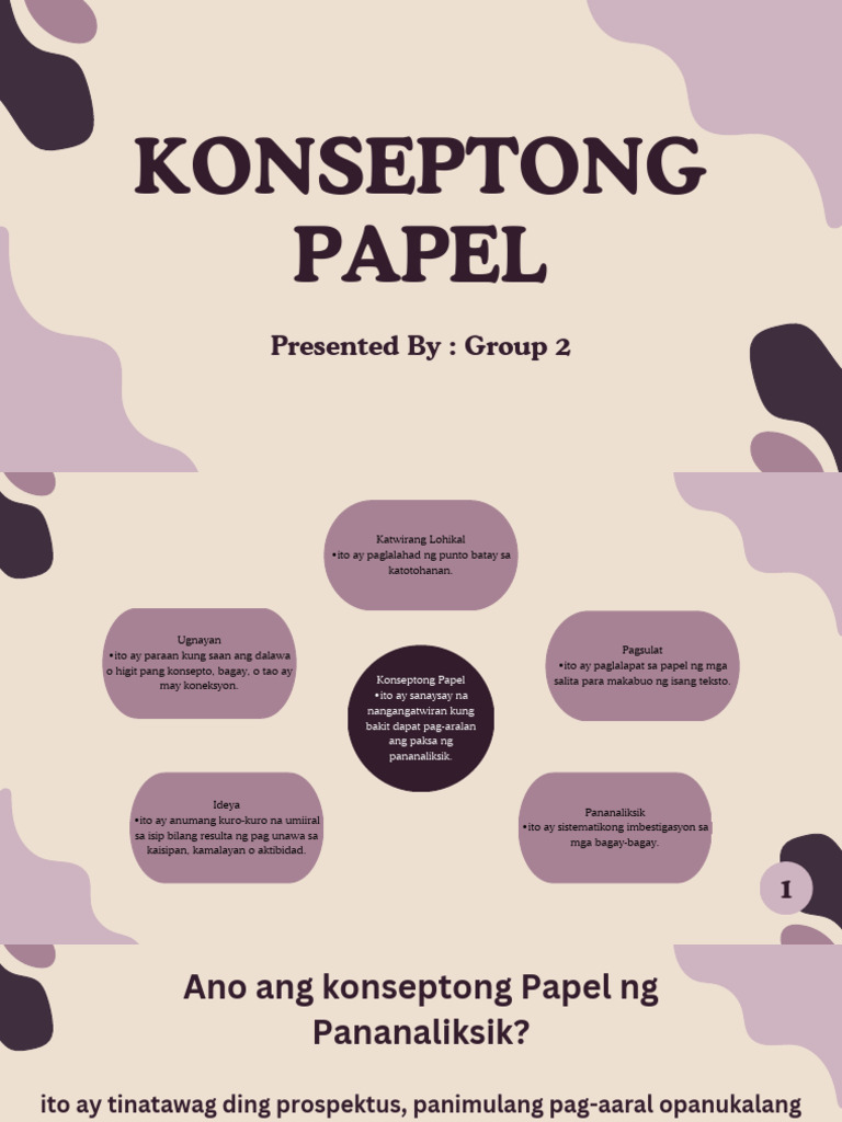 Konseptong-Papel 20240507 113445 0000 | PDF