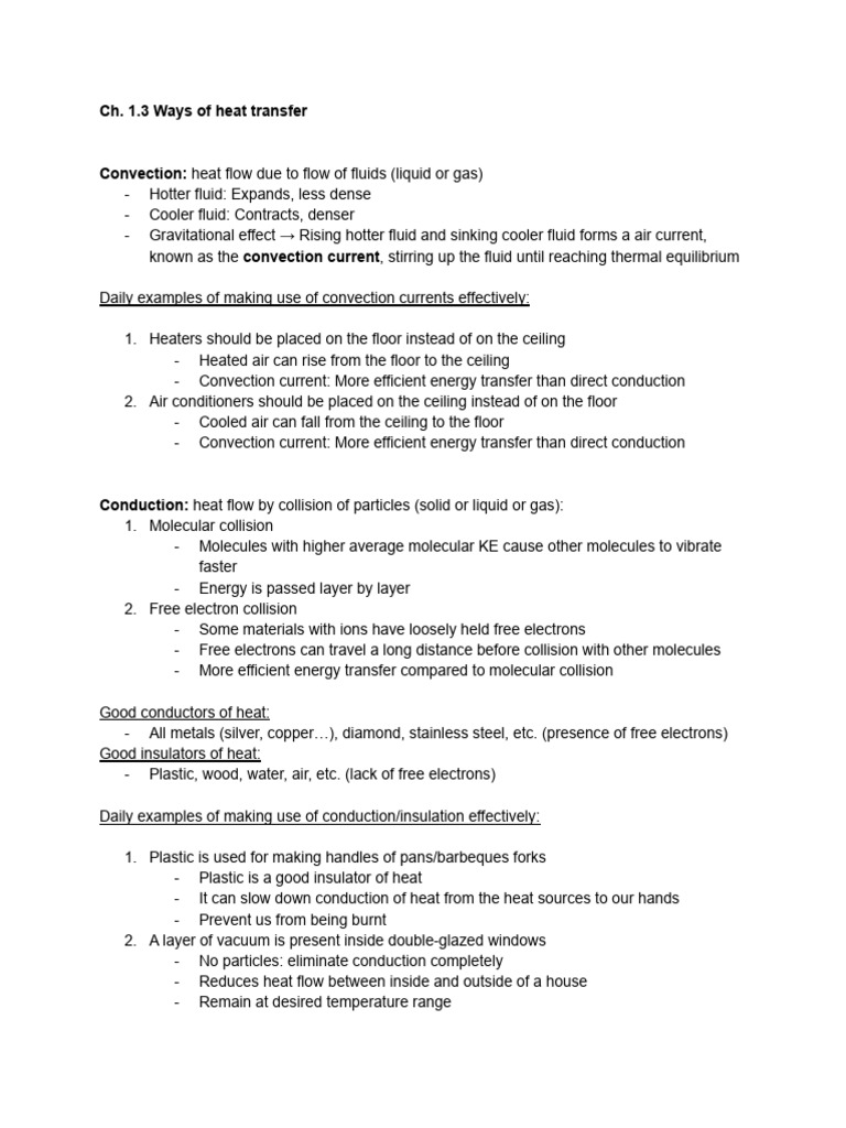 Understanding Heat Transfer Methods | PDF | Electromagnetic Radiation ...