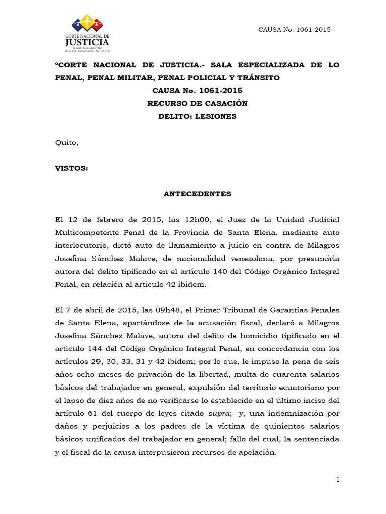 1061-2015-casacion-de-oficio-legitima-defensa-genero-femenino-pdf
