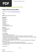 Download Bakpia _Phia Isi Kacang Hijau  bank resep keluarga jatmiko by Dedi Arma S SN73825150 doc pdf