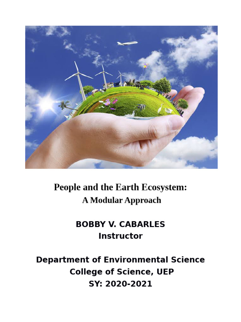 People and The Earth Ecosystem - Docx-2 | PDF | Genetic Diversity | Ecology