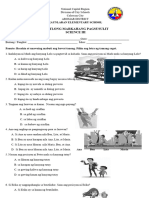 Science 3 Ikatlong Markahang Pagsusulit