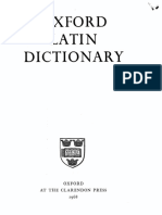 AA.vv. - Oxford Latin Dictionary [1968]
