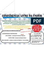 CONFERÊNCIA LIVRE - EVENTO